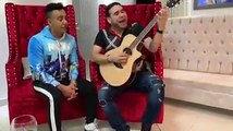 El Chaval y Elvis Martinez Cantando Los Dos Temas Nuevos De Romeo