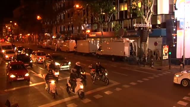 Silencio y desolación en la sede del PP en Madrid