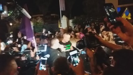 Taxistas apoyan a Podemos