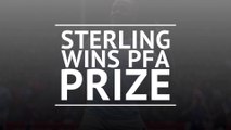 Raheem Sterling wins PFA Young Player of the Year