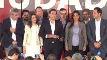 Rivera: “La mala noticia es que Sánchez e Iglesias van a formar Gobierno con los nacionalistas”