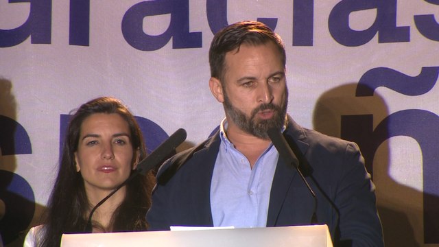 Abascal dice a sus simpatizantes que esto es solo el inicio