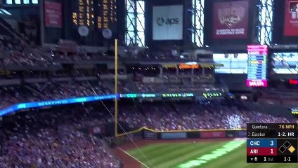 Eduardo Escobar empata el partido con cuadrangular vs Cubs