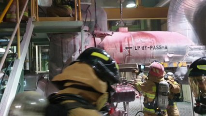 태안 화력발전소 1호기서 불...자체 진화 / YTN