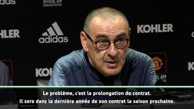 Transferts - Sarri ''Respecter la décision d'Eden Hazard''