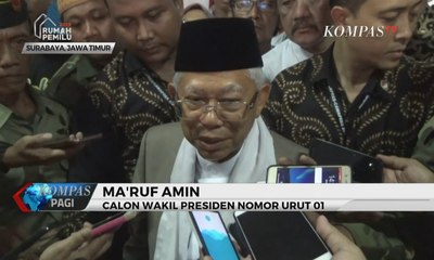 Ma’ruf Amin Upayakan Rekonsiliasi Pasca-pemilu 2019