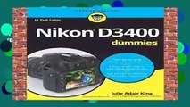 Full version  Nikon D3400 For Dummies (For Dummies (Lifestyle))  Best Sellers Rank : #1