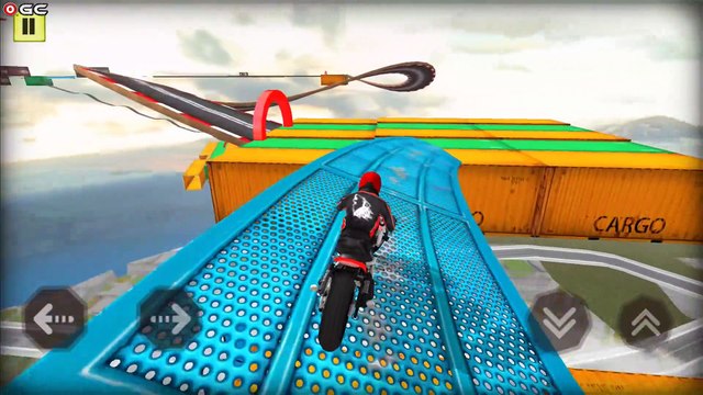 Sports Bike Stunts - Impossbile Motor Race Games - Android gameplay FHD #2