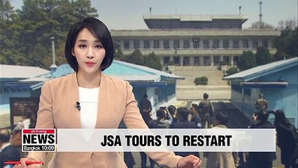 Tours to southern side of JSA to resume on Wednesday