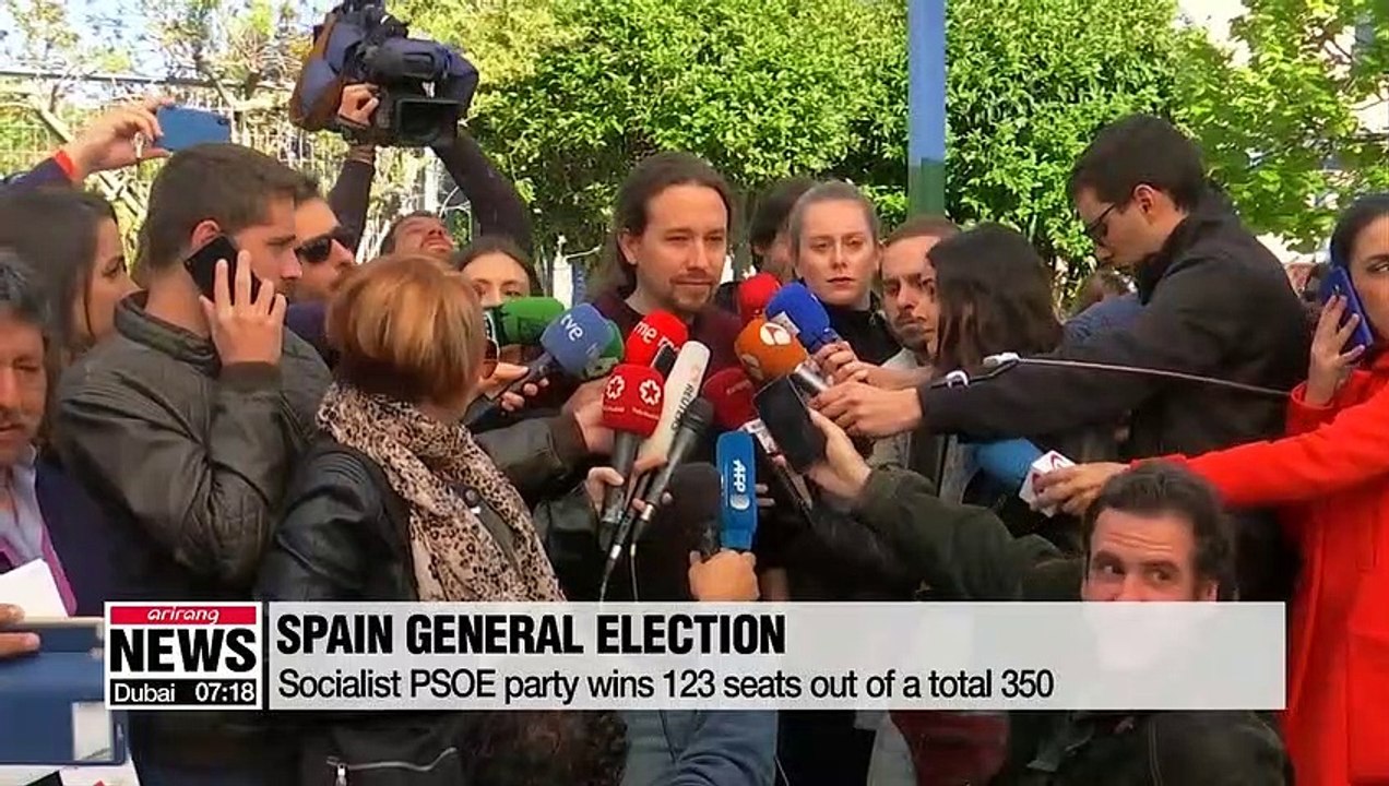 Spain's Socialists win election but need support of other parties to form government