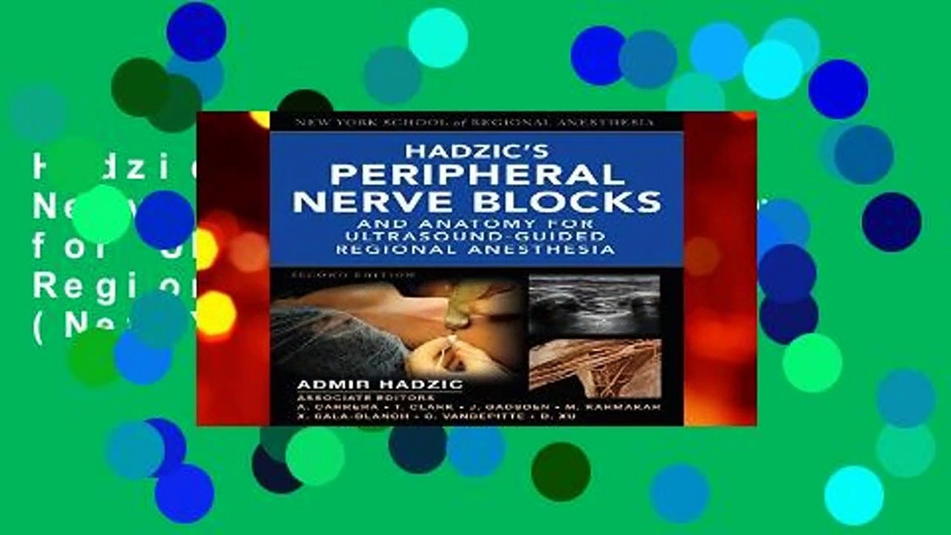 Hadzic's Peripheral Nerve Blocks Wrist Block - Hadzic's Peripheral