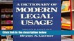 R.E.A.D Dictionary of Modern Legal Usage, Second Edition (Oxford Dictionary of Modern Legal Usage)