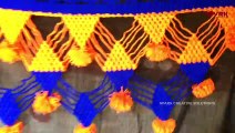 Blue Orange Wollen Gate Toran | wollen gate parda 2019