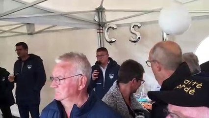 Le mot du président Moriceau aux sponsors du CSP