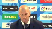 Zidane: “Siempre voy a defender a mis jugadores, pero hoy no”
