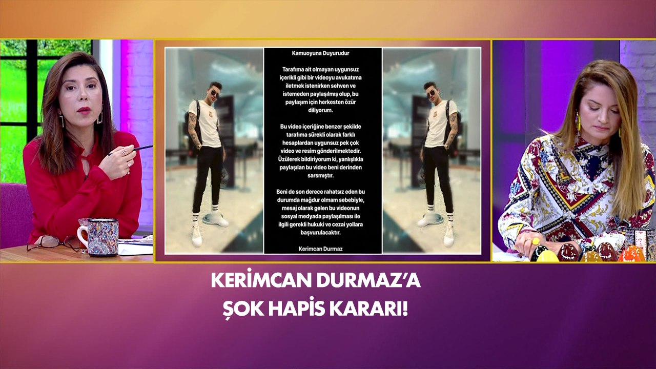 Kerimcan Durmaz hakkında şok karar! Müge ve Gülşen'le 2. Sayfa
