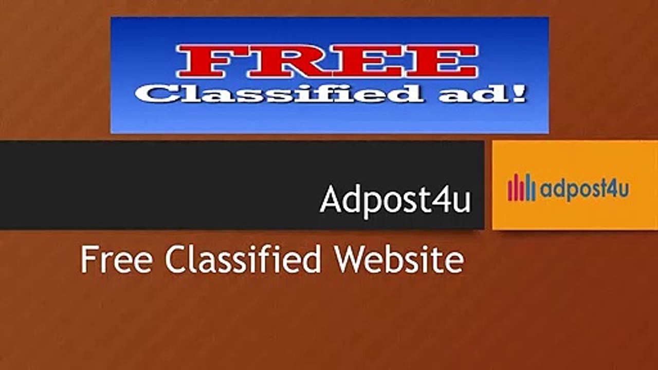 Free Classified website without Registration