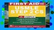 Full E-book  First Aid for the USMLE Step 2 CS, Sixth Edition Complete