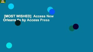 [MOST WISHED]  Access New Orleans 6e by Access Press