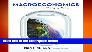 Macroeconomics: Principles for a Changing World