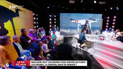 La GG du jour : Mahjoubi veut 240 drones pour surveiller Paris ! - 29/04