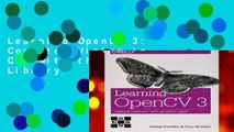 Learning OpenCV 3: Computer Vision in C   with the OpenCV Library