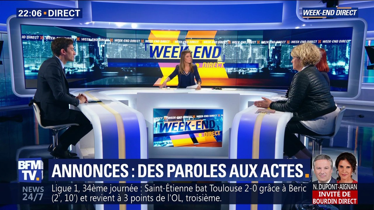 Annonces: des paroles aux actes (1/2)