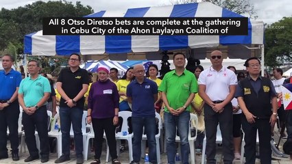 Otso Diretso reunites in Cebu City, but local allies still a no-show