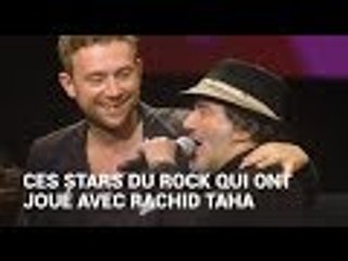 Rachid Taha a chanté avec les plus grands du rock