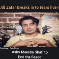 Ali zafar cried over sexual harassment allegations by Meesha Shafi