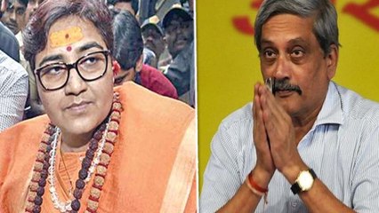 மனோகர் பாரிக்கர் இறப்பிற்கு புதிய காரணம் சொன்ன பாஜக வேட்பாளர்- வீடியோ