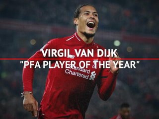Premier League - Van Dijk élu joueur de l’année