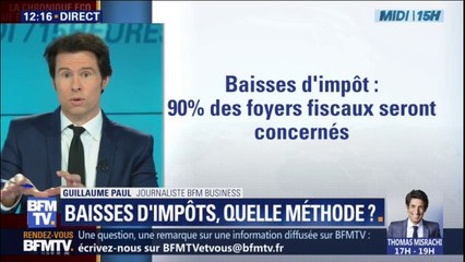 À qui vont profiter les baisses d'impôts annoncées par Emmanuel Macron?