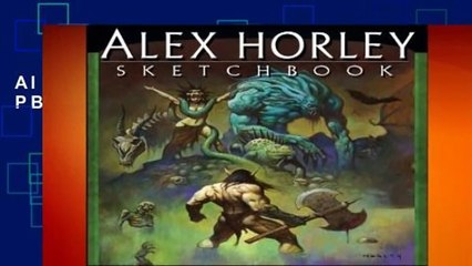 Alex Horley Sketchbook PB
