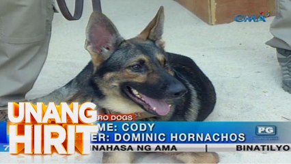 Unang Hirit: MMDA K9 hero dogs, kilalanin!