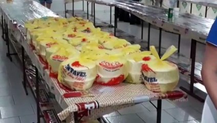 Tradicional buchada dá início às comemorações do 'Dia do Trabalhador'