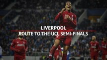 Liverpool's route to the UCL semi-finals