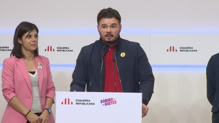 ERC insta al PSOE a dialogar