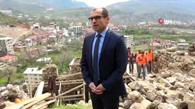 Çukurca’nın 400 yıllık taş evleri restore ediliyor