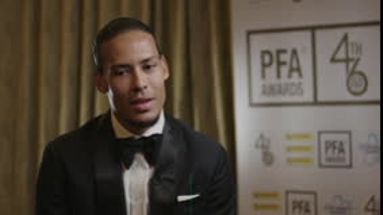 PFA Awards - Van Dijk : ''Je suis très fier et honoré d’avoir gagné''