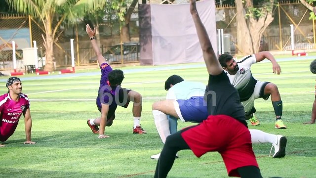 Ranbir Kapoor, Abhishek Bachchan and Other spotted at Rehearsal of Football Match
