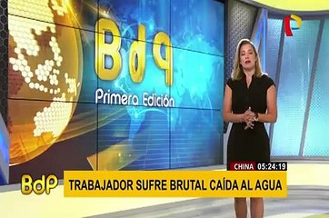 Pueblo Libre: bus impacta a motociclista embarazada tras pasarse luz roja