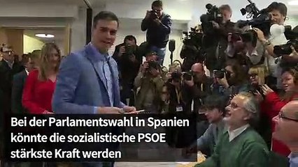 Spanien-Wahl: keine klaren Mehrheiten erwartet