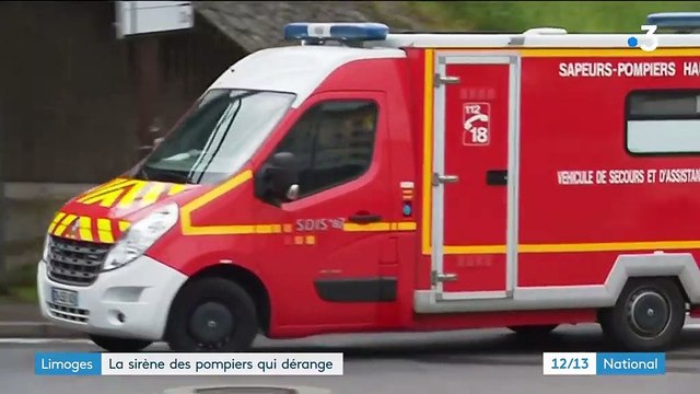 Limoges : un riverain porte plainte contre le bruit de la sirène des pompiers
