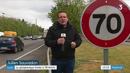 Lyon : le périphérique limité à 70 km/h