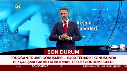 Başkan Erdoğan, Trump ile görüştü