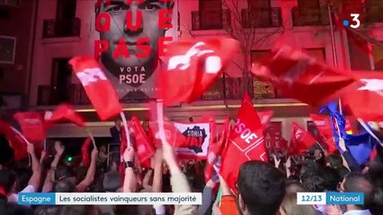 Espagne : la gauche remporte les législatives, mais sans majorité absolue