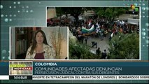 Colombianos desplazados llegan a Bogotá orillados por la violencia