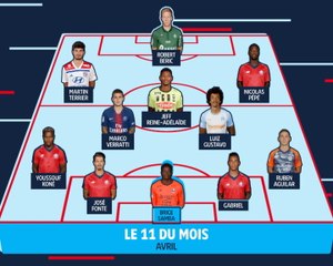 FOOTBALL: Ligue 1 : Le 11 du mois - Un gardien à l’honneur