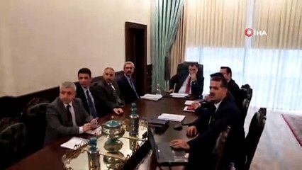 Vali Kaldırım başkanlığında heyelan toplantısı yapıldı